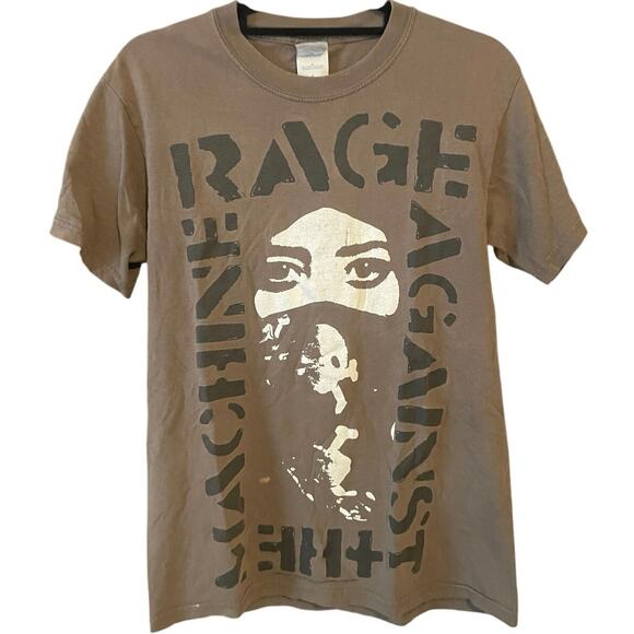 Vintage Y2K Rage Against the Machine Band Shirt Adult Small - Picture 1 of 4